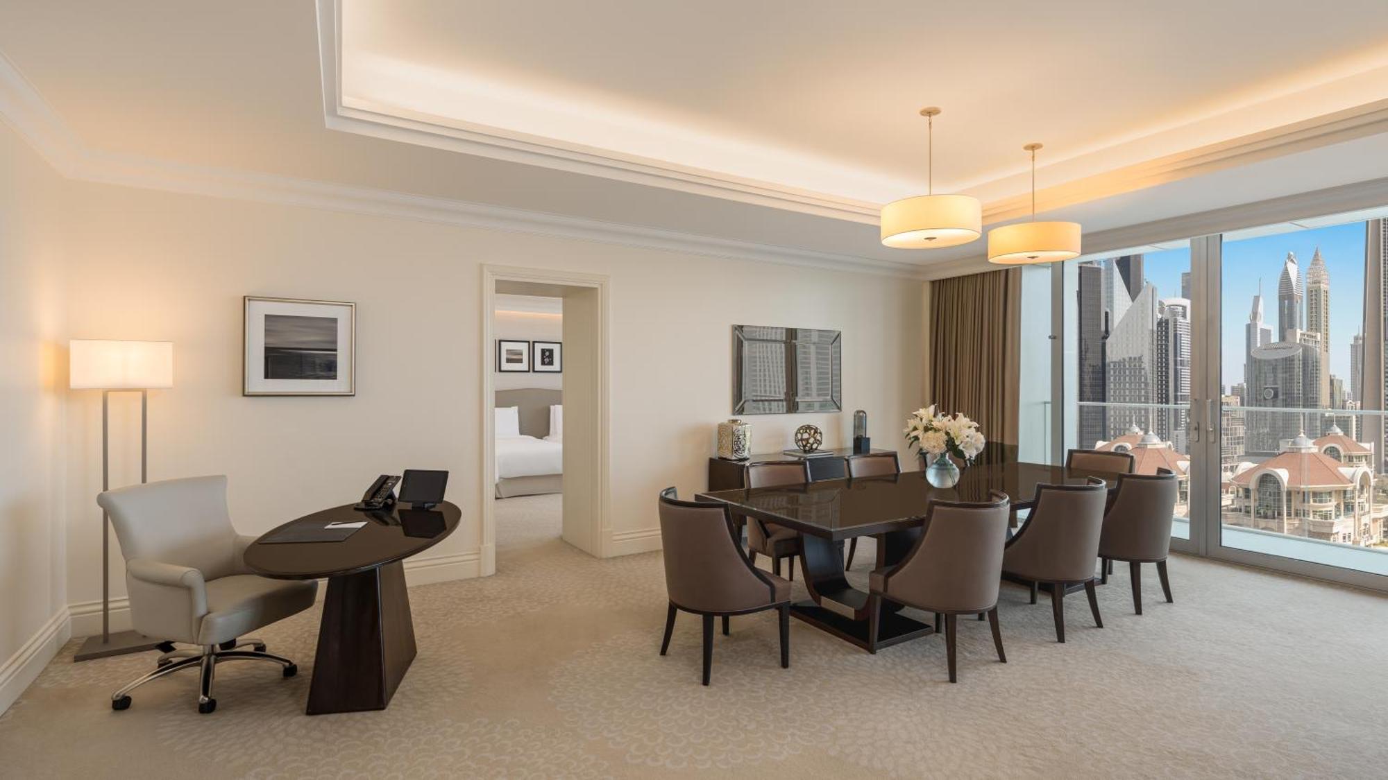 Kempinski The Boulevard Dubai Eksteriør bilde A typical dining room