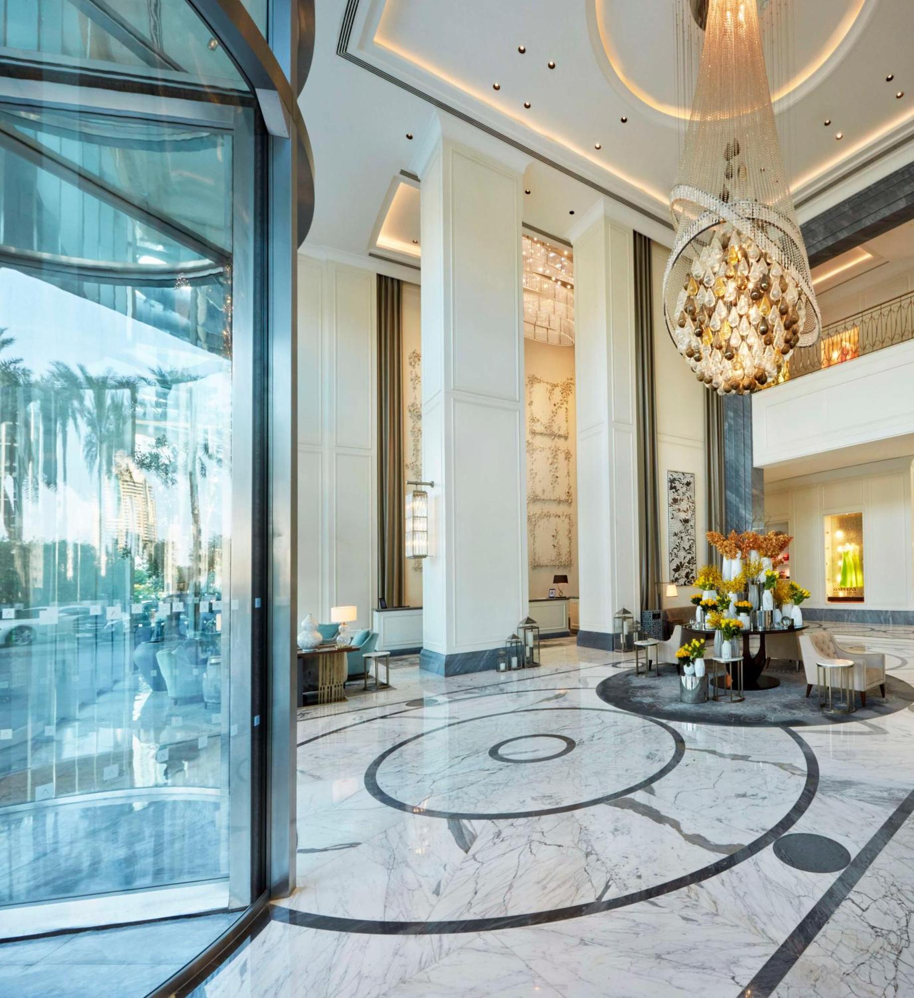 Kempinski The Boulevard Dubai Eksteriør bilde Lobby